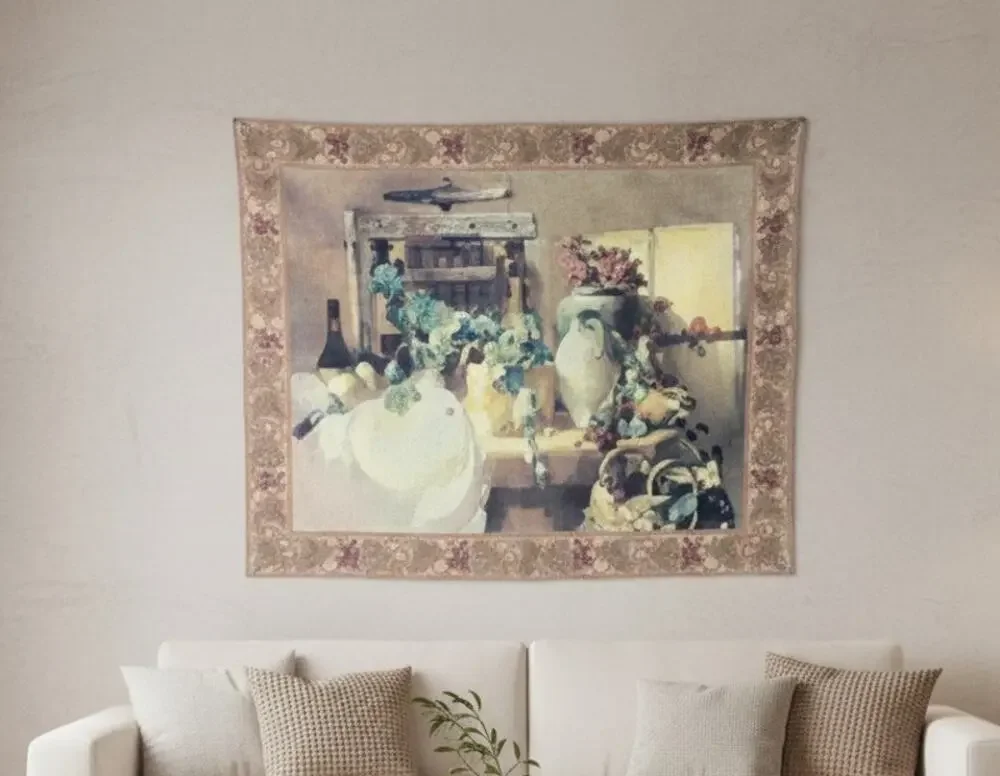 Riddle Home & Gift Days of Wine & Roses Tapestry Wall Art 40.5